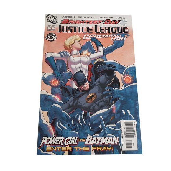 DC Comics Other - Justice League Generation Lost 22 DC Comics Power Girl Batman Brightest Day